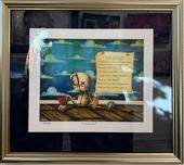 Fabio Napoleoni Fabio Napoleoni The Wish List (OE) (Mini Print) (Framed)